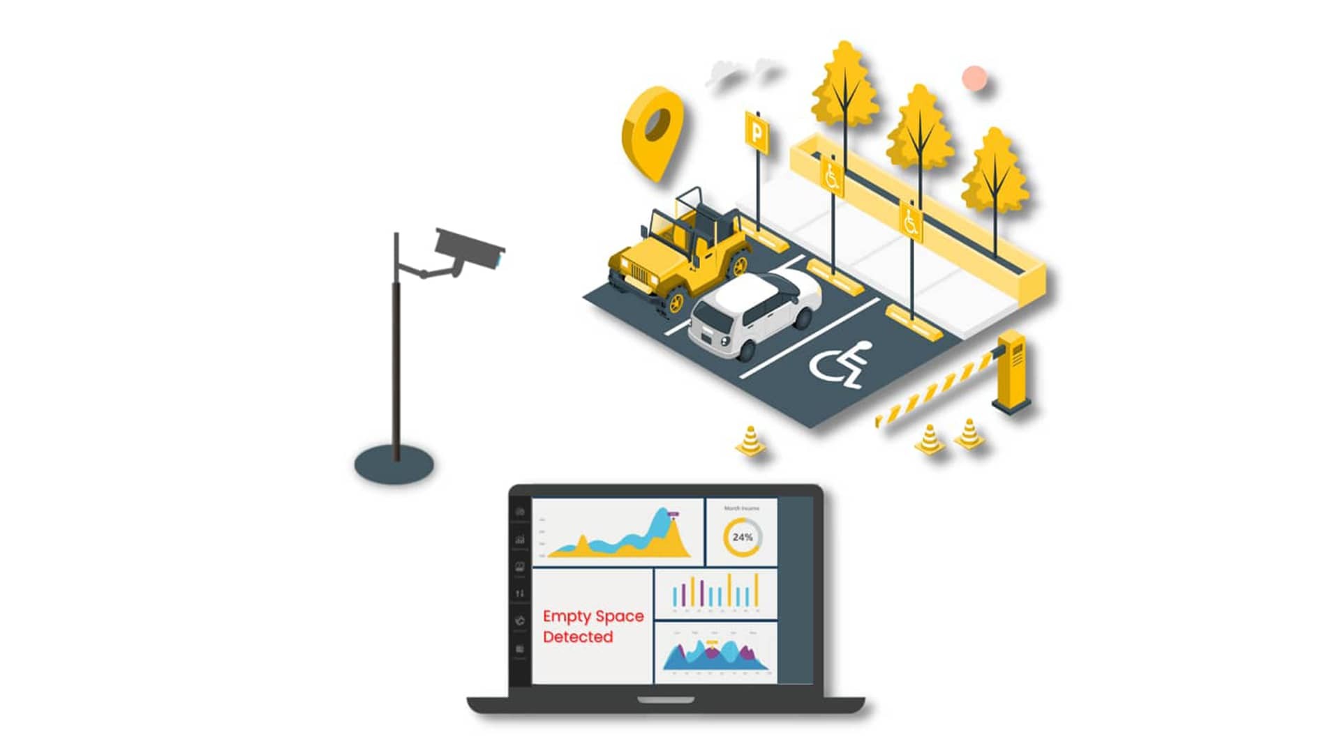 都市駐車場の革命：効率性向上におけるRFID技術の役割