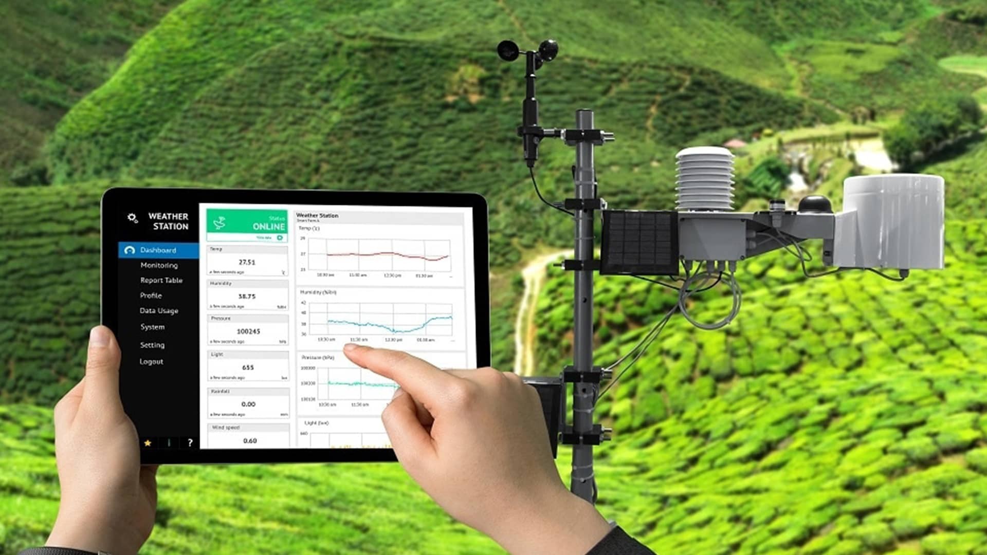 環境モニタリングにおけるRFIDの活用：スマート気象観測所と生態系保護の推進