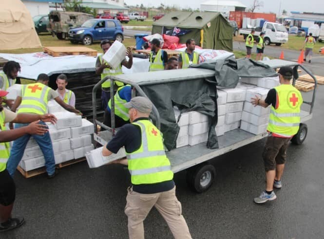 災害救援における迅速な展開：RFIDを活用したよりスマートな物資・人員調整