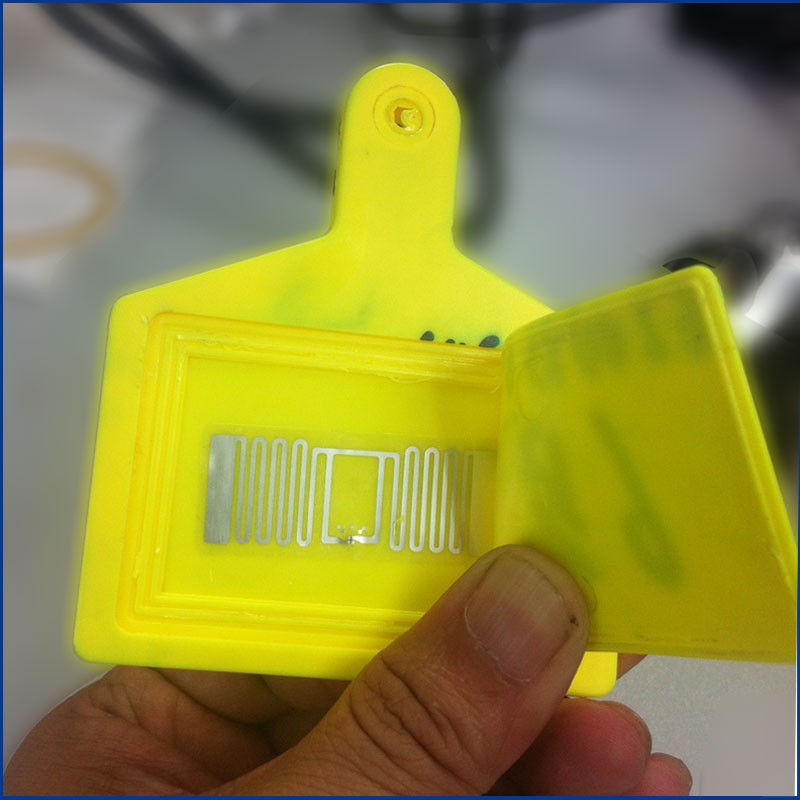 高品質UHF RFID動物用耳タグ JT-307