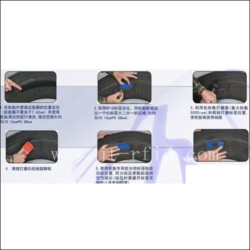 RFID UHFタイヤパッチタグ