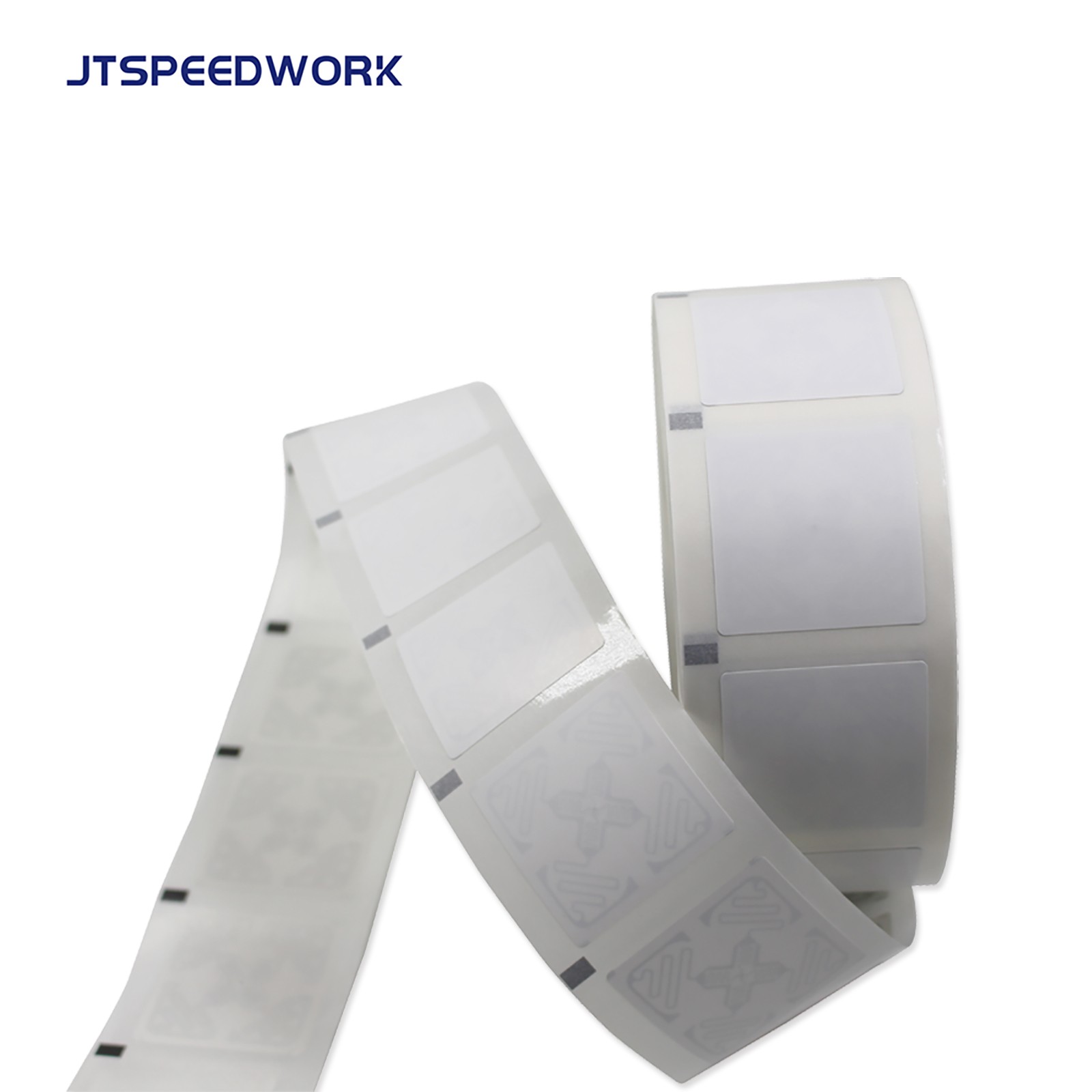 JT-IH47 50*50 ミリメートル UHF RFID 860-960MHz UCODE 9 ステッカー ラベル タグ