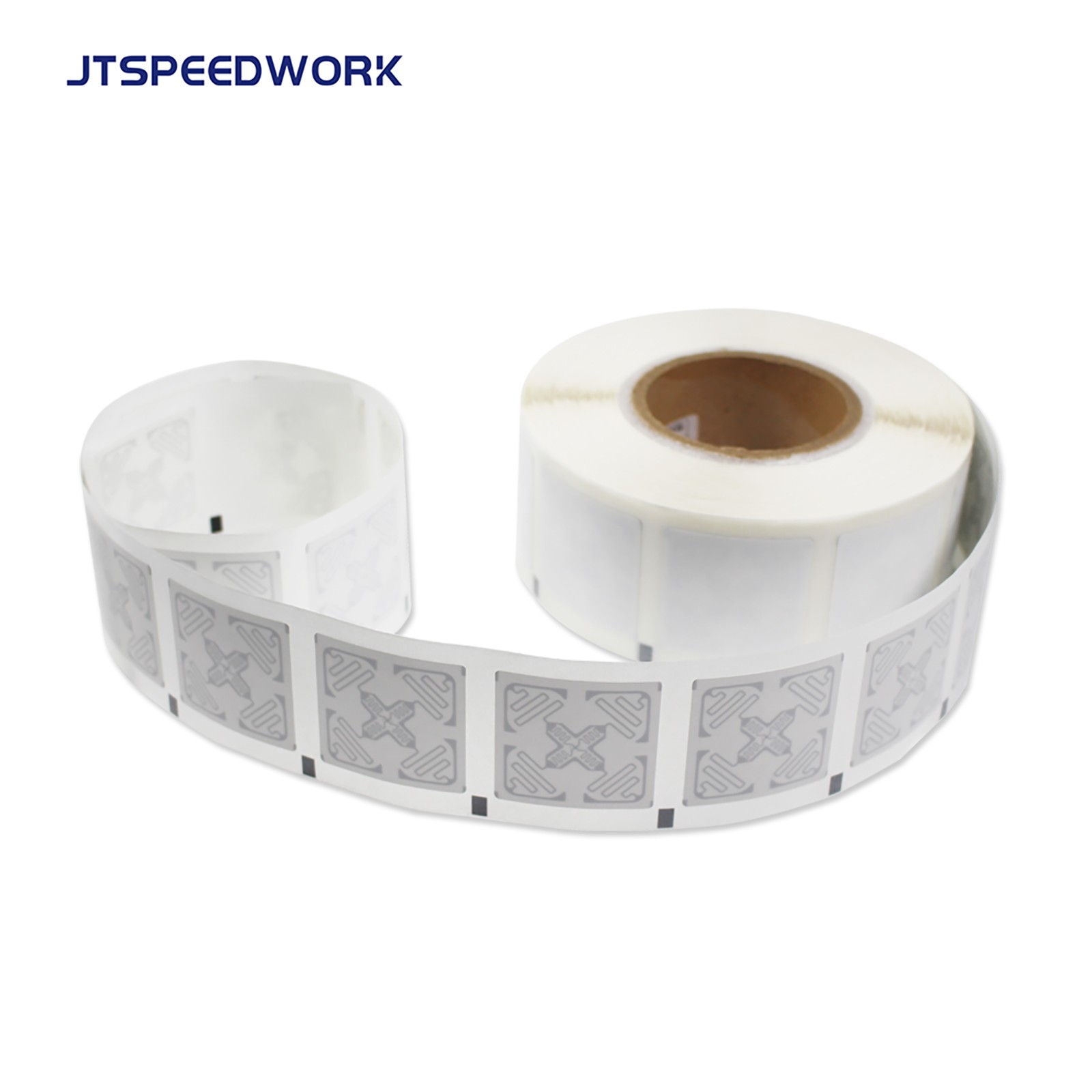 JT-IH47 50*50 ミリメートル UHF RFID 860-960MHz UCODE 9 ステッカー ラベル タグ