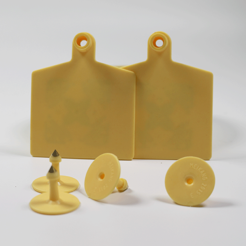 ISO18000-6c Gen2 UHF RFID動物用耳タグ