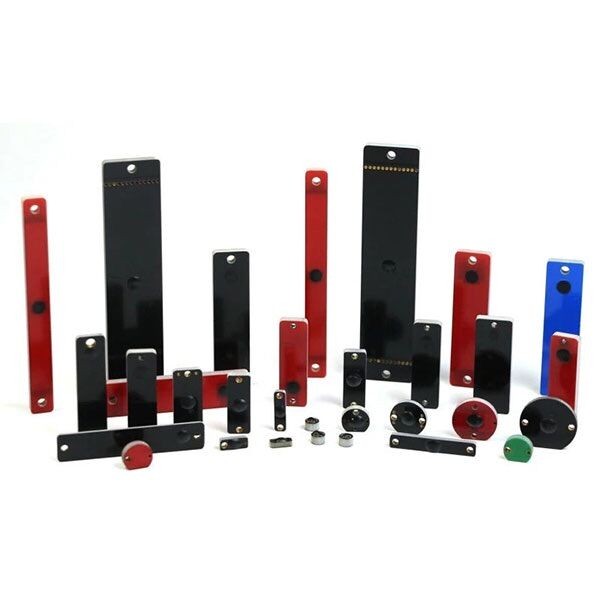 JT-K1207 12*7 ミリメートル ISO18000-6C Gen2 UCODE 8 RFID 金属 PCB タグ