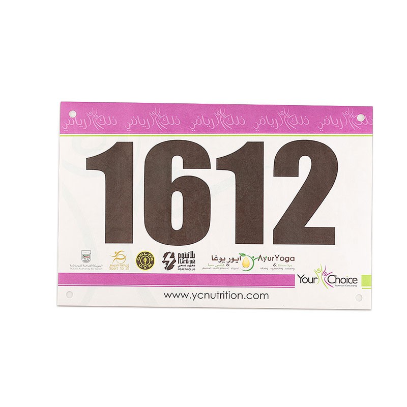 JT-240190 902-928MHz 防水RFIDタイベック製マラソンレースタグ