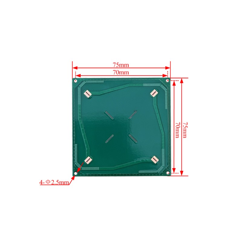 JT-T075R 4dBi 860-960MHz RFID UHF スパイラル円偏波アンテナ