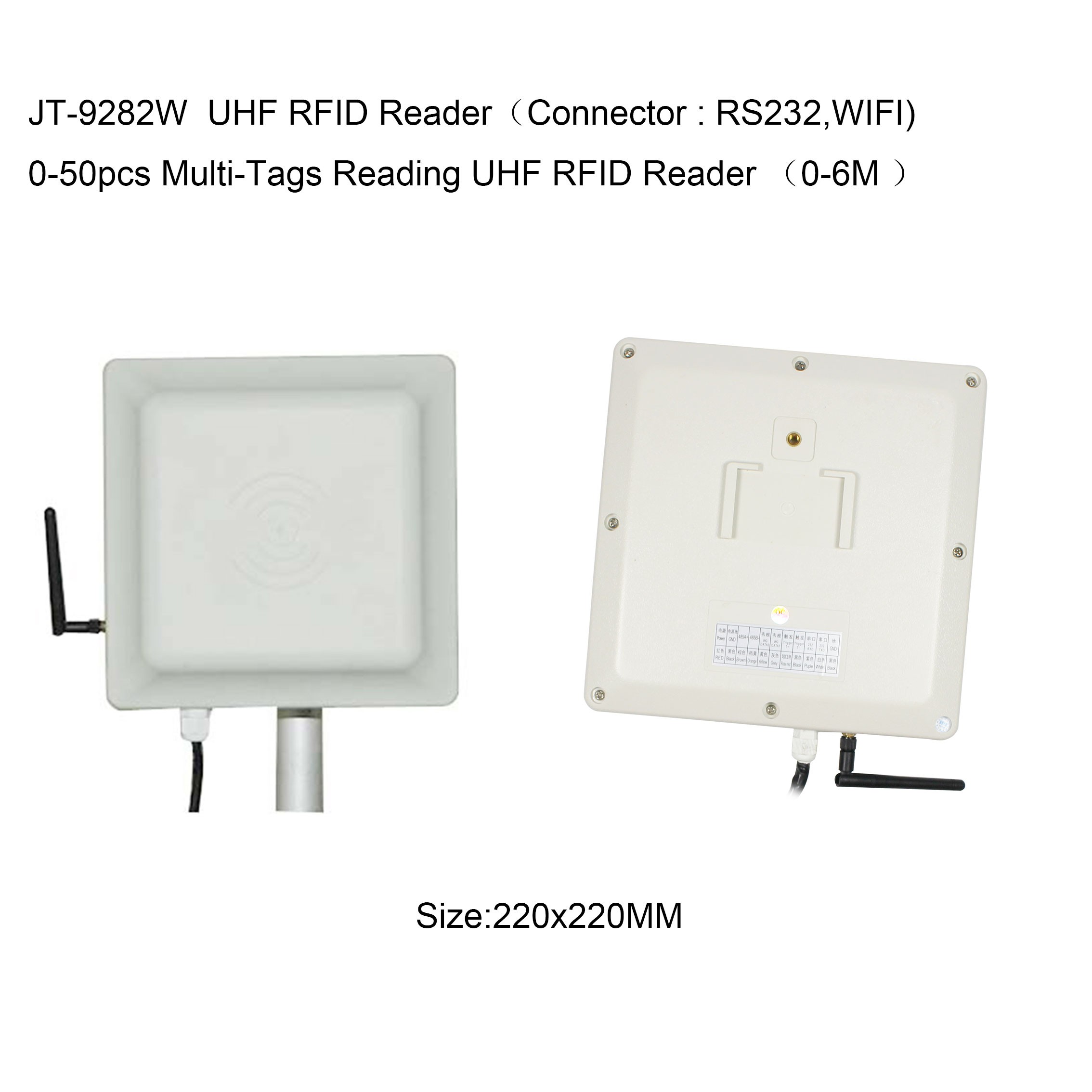 902-928MHz R2000 Impinj WIFI ミドルレンジ UHF RFID リーダー 0-6M