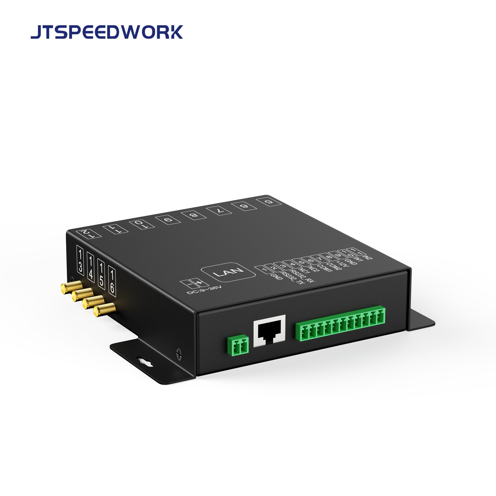 JT-932-8/16 8/16ポート UHF RFID固定リーダー 860-960MHz 倉庫管理用