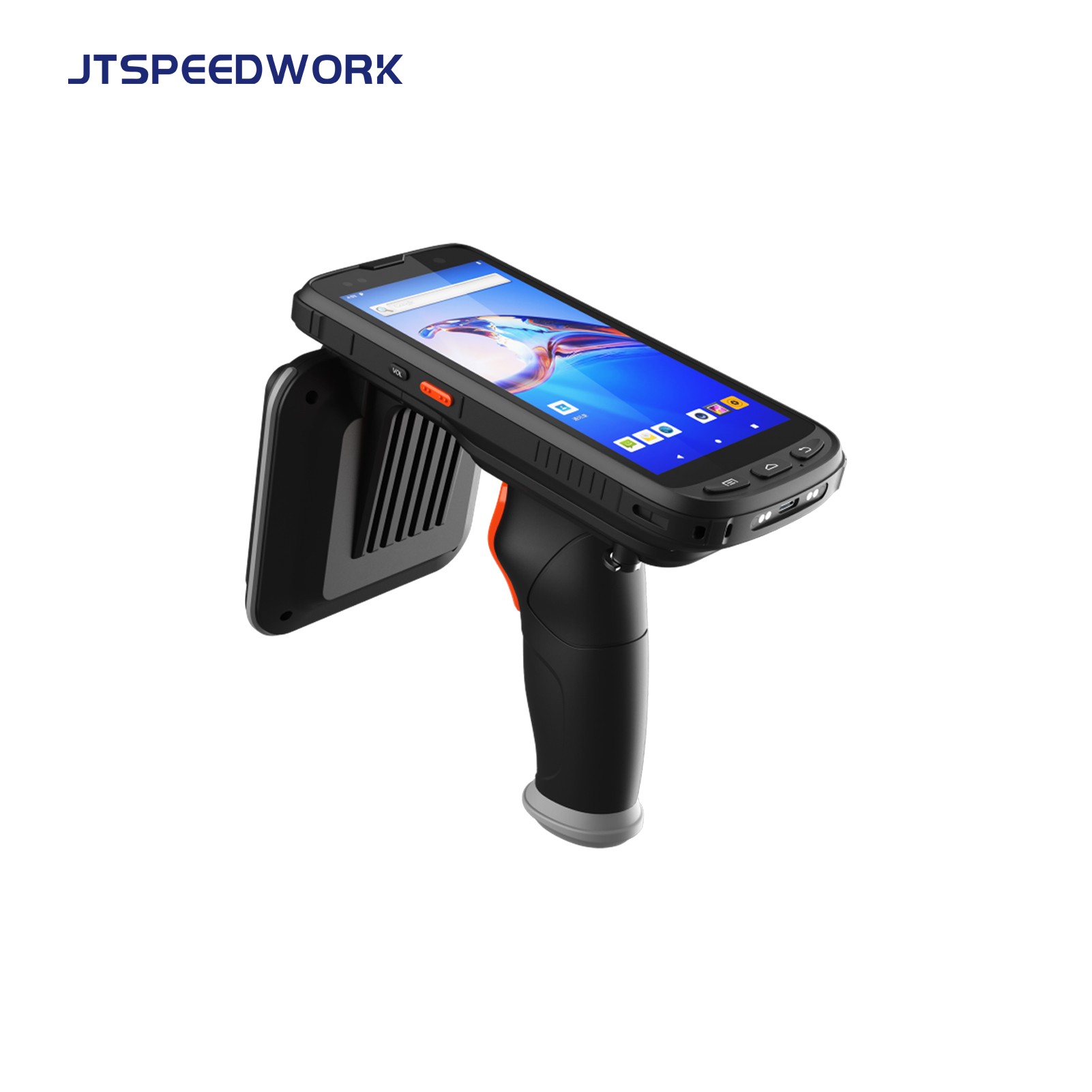 JT-973 Android 10.0 UHF RFID ハンディリーダー 長距離対応 Impinj E710 IP65 NFC 2D バーコードスキャナー