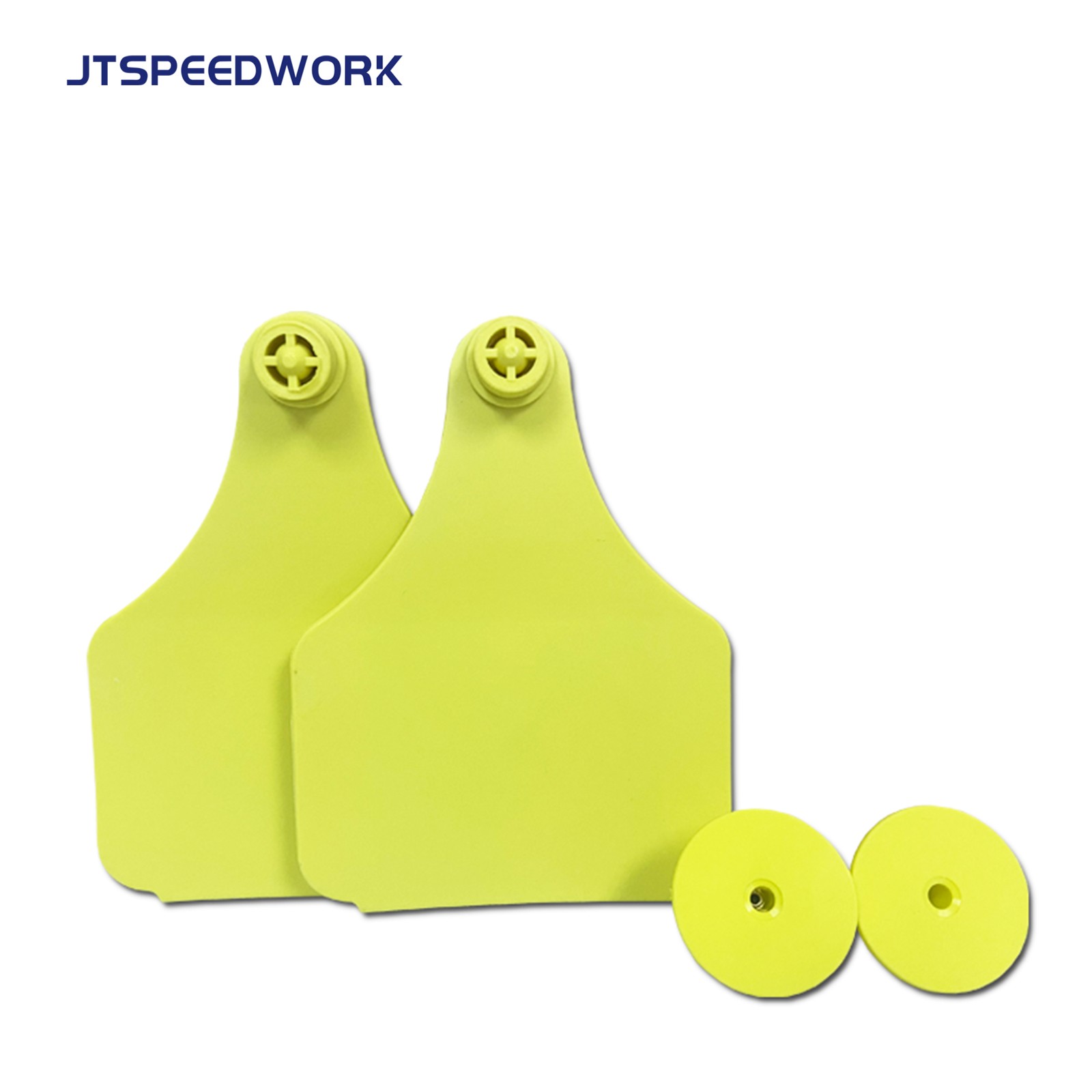 JT-E10080 100*75mm UHF RFID 家畜用耳標（牛用）家畜管理用