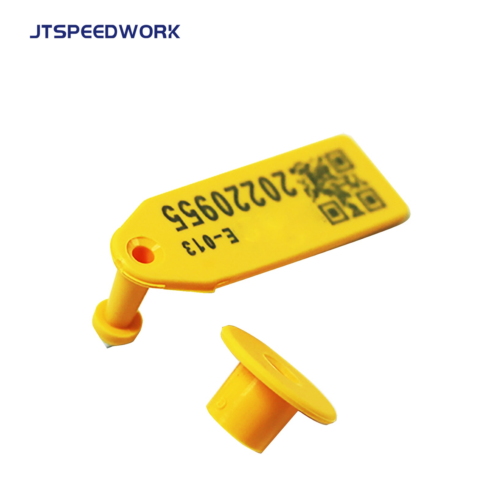 JT-E013 52.2*18.6mm UHF RFID 家畜用耳タグ（羊・山羊用）家畜管理用