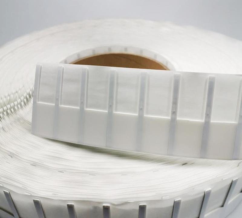 JT-K6505 65*5*1.26mm 860-960MHz UHF フレキシブル印刷可能金属RFIDラベル