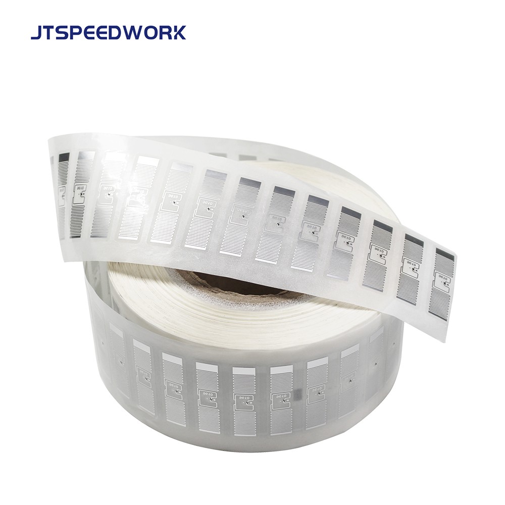 JT-I9610 48*14mm UHF RFID コーティング紙タイプステッカー