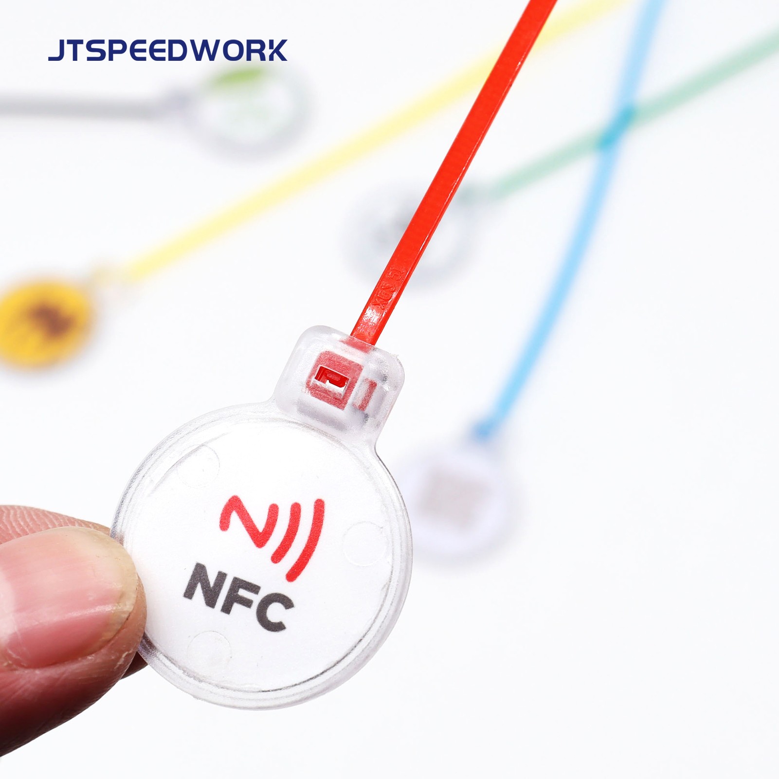 JT-ZD28T UHF/NFC/LF RFIDケーブルタイタグ IP67