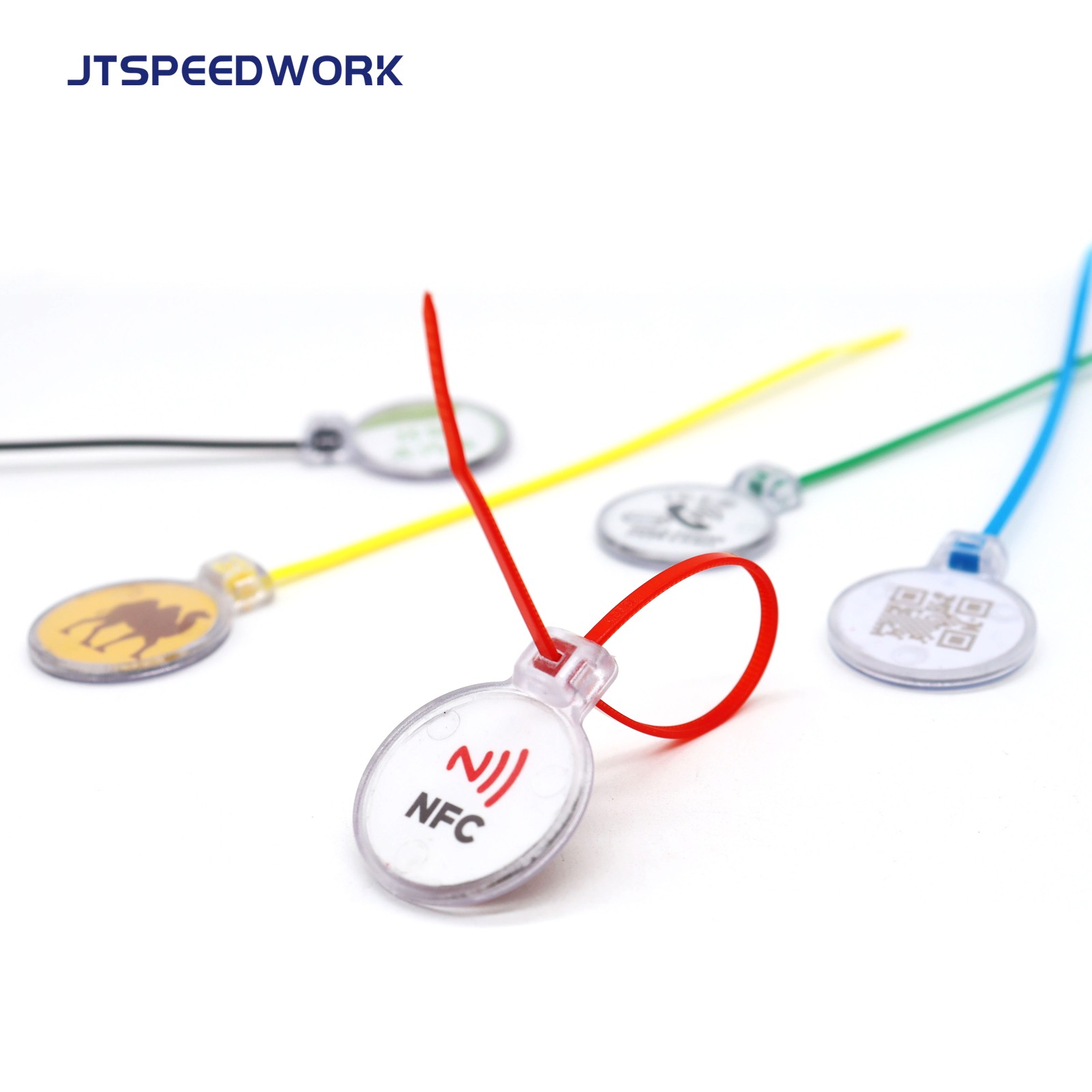 JT-ZD28T UHF/NFC/LF RFIDケーブルタイタグ IP67