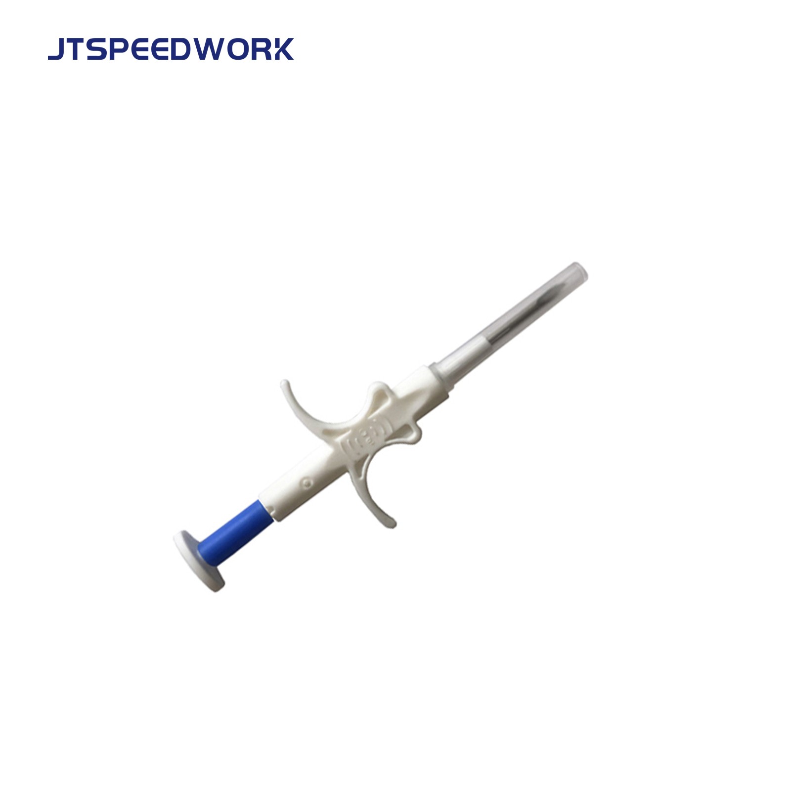 JT-A002 RFIDタグチップ ペットID 動物用マイクロチップ追跡タグ 注射式 134.2kHz 使い捨て針で動物に埋め込み